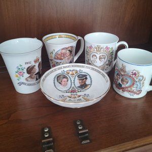 British royal family vintage fine bone